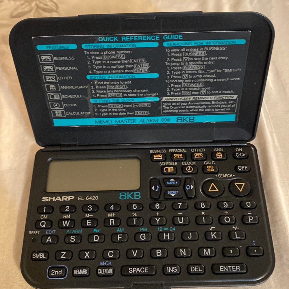 Memo master alarm 8K - SHARP